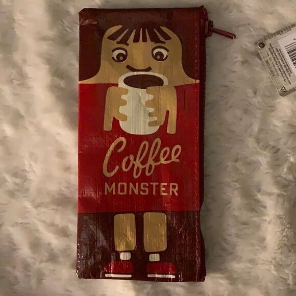 Blue Q Pencil Pouch - Coffee Monster - Picture 1 of 7